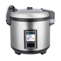 120v 220-240V 5.5L 30 Cups uncooked and 60 cups cooked 5kg rice big commercial Electric Rice Cooker for Europe America market