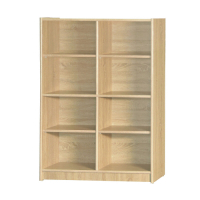 【綠活居】基斯坦   現代3尺八格書櫃/收納櫃(三色可選)-90.5x30x123.5cm免組