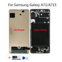 For Samsung Galaxy A71 LCD Touch Digitizer Sensor Assembly For Samsung A71 Display A715 A715F A715FD LCD