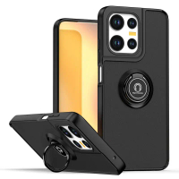 เคสใสแบบด้านสำหรับ Moto G86/G56 5G เคสป้องกันกันกระแทกพร้อมขาตั้ง สำหรับโทรศัพท์ Motorola G85/G75/G5