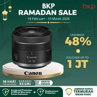 BKP Canon RF 24-50mm f4.5-6.3 IS STM Lens Garansi RESMI