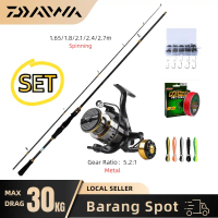 2025 NEW DAIWA reel daiwa rod pancing set joran pancing fishing rod spinning reel spinning mesin pan