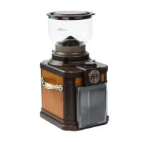 coffee machine grinder Small home high-end glass grinder vintage coffee grinder