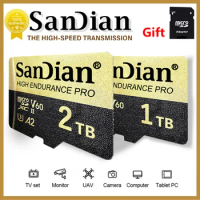 SanDian Original Uitra Micro SD Card 1TB 2TB High Speed Memory Card MicroSD C10 TF Mini SD Flash Card For Monitor Phone Camera