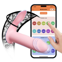 10 Speed APP Bluetooth Control Vibrator for Women Clitoris G Spot Dildo Massager Vibrating Wearable Panties Sex Toys for Couple