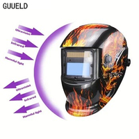Solar Automatic Darken/Shading Grind/Polish TIG MIG MMA True color Welding Mask/Welder Glasses PC protective sheet