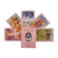 True Love Oracle Cards 36 English Cards For Family Friends Holiday Party Gift Entertainment Divination Board Game Playing Card