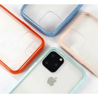 iPhone 11 手機殼 蘋果 創意糖果色矽膠透明防摔殼