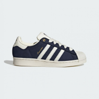 adidas 愛迪達 休閒鞋 女鞋 運動鞋 三葉草 SUPERSTAR W 深藍白 IF7673