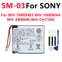 SM-03 SP624038 1000mAh Battery For Sony WH-1000XM3 WH-1000MX4 WH-XB900N WH-CH710N Headset Batterie Accumulator
