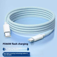 สายเคเบิลข้อมูล, เข้ากันได้กับ iPhone 6-17, การชาร์จอย่างรวดเร็ว PD, Type-C คู่, S25/S24/15Ultra/k80