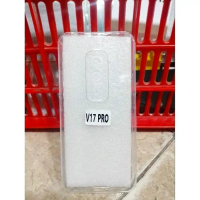 Softcase Casing VI V17 PRO Selikon Bening Transparan Pelindung Hp+Camera - bening, VI V17 pro