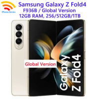 Samsung Galaxy Z Fold 4 Fold4 5G F936B 7.6" Foldable RAM 12GB ROM 256/512GB NFC Snapdragon Unlocked 95% New Original Cell Phone