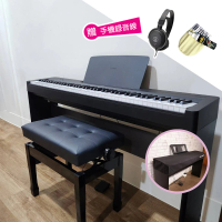 【Yamaha 山葉音樂】P145 88鍵 數位鋼琴 電鋼琴 附微調升降椅(送耳機/鋼琴保養油組/原保一年/全新公司貨)