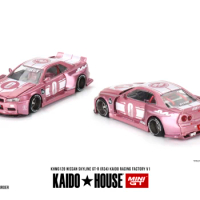 Kaido House + MINIGT Skyline GTR (R34) V1 128 Diecast Model Car