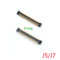 2PCS For Samsung Galaxy J5 J500F J500 J7 J700F J700 LCD Display Screen FPC Connector On Board On Flex Cable