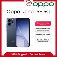Hp Oppo Reno 15F Ram 12GB Internal 256GB Garansi Resmi Twillight Blue