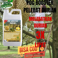 POC BOOSTER DURIAN 5 Liter Pupuk Organik Cair Durian Supaya Cepat Berbuah Lebat Tidak Rontok Bunga /