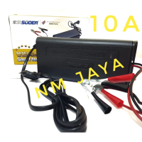 Charger Aki Otomatis Suoer 12V 10A / Cas Aki Suoer 12v 10A Original