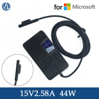 Original Laptop Charger 44W 15V 2.58A Power Supply Ac Adapter For Microsoft Surface Pro 6 Pro 5