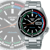 SEIKO 精工 Seiko 5 Sports SKX現代詮釋版 復刻機械錶-黑42.5mm SRPK13K1/4R36-15D0D _SK028