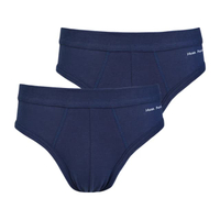 Innerwear กางเกงในชาย Cotton Spandex รุ่น HU H2B001  Pack 2 สีกรมท่า