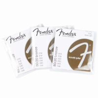 Senar Gitar Akustik String Anti Karat merk Fender Senar Gitar Akustik 1set JK7 IMPOR