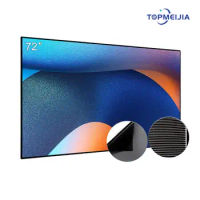 Best Quality 72 inch 16:9 Fixed Frame ALR/CLR Screen 4K CBSP PET Crystal Projector Screen for Wemax VAVA fengmi Laser projector