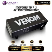 Venom DBX 7.1A Subwoofer Aktif Bassbox 6.8 Inch Built In Power 200W RMS Powerful Bass