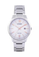 Citizen Regular Men's Stainless Silver Steel Bracelet and Silver Dial - Eco-Drive Watch - BM6978-77A