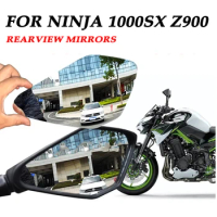 For KAWASAKI Z900 Z 900 NINJA 1000SX 1000 SX Motorcycle Accessories Convex Mirror Increase View Vision Rearview Mirrors Lens