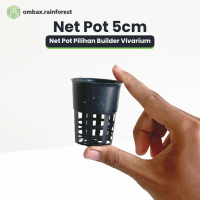 Net Pot 5cm – Pot Tanaman Kecil untuk Hardscape Terrarium Vivarium