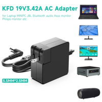KFD 19V3.42A 65W 5.5×2.5MM AC Adapter Laptop Charger For ASUS X401A X550C A450C Y481 X501LA X551C V85 X555 A52F ADP-65DW Power