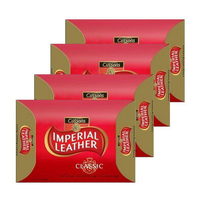 Cussons IMPERIAL LEATHER 帝王皂 115g-4入 [45908] ::WOMAN HOUSE::