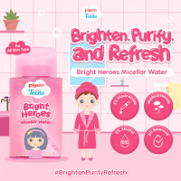 PIGEON TEENS BRIGHT HEROES MICELLAR WATER 100 ML| Micellar Water Pembersih Wajah Double Cleansing|Sk