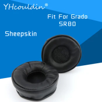 YHcouldin Sheepskin Ear Pads For Grado SR80 Headphone Replacement Headphones Earpad Covers