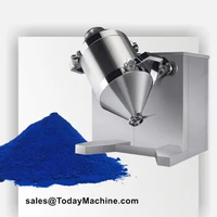 Commercial Mini Lab Size Continuous Hold 2Kilos Cosmetics Flour Blender Dry Mixing Powder Mixer Machine