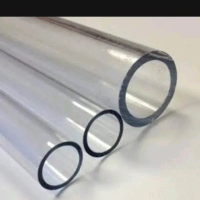 pipa kaca 12 mm x 8mm x 30cm