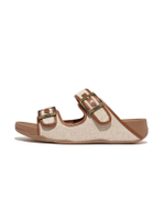 รองเท้าแตะผู้ชาย GOGH MOC TWO-TONE CANVAS รุ่น HB3-592 สี BROWN