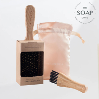 【The Soap Days 純皂生活】植樹黃金球針氣墊梳護髮保養禮盒（氣場提升組） /  1組