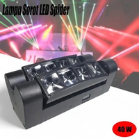Lampu Lighting Mini Moving Head Spider 8x5Watt