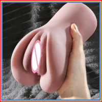 Male Mastubator Erotic Adult Sex Toys For Men Game Shop Sextoy Silicone Doll Artificial Vagina Realista Pocket Rubber Sexy Pussy