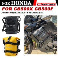 For HONDA CB500X CB500F CB400X CB400F CB500 Motorcycle 6-8L Frame Crash Bars Bag Waterproof Riding Luggage Bag Tool Storage Bags
