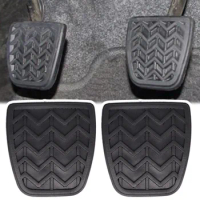 2PC For Toyota HiAce H200 Commuter Ventury Car Rubber Brake Clutch Foot Pedal Pad Cover Replacement Parts 2005 2006 2007 - 2018