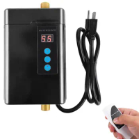 Electric Water Heater Instantaneous Tankless Instant Hot Water Heater Kitchen Bathroom Shower Flow Water Boiler