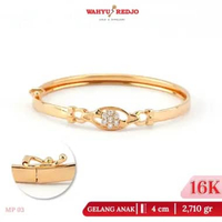 Gelang Anak Emas Kadar 16K Wahyu Redjo GLA-16K 31587441 Non Pameran