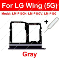 For LG Wing 5G SIM Card Tray Holder Sim Card Reader Adapter Card Socket Replacement