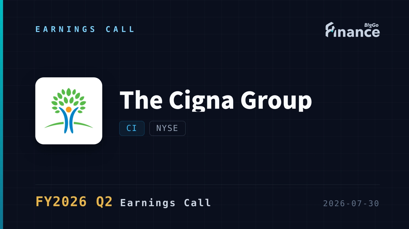 [The Cigna Group Q2 2026 Earnings Call] Cigna Raises 2026 EPS View to ...