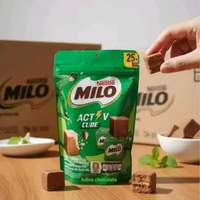 Milo permen cokelat cube isi 25 blok