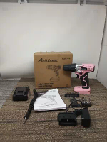 AVID POWER ACD316-P 20V Cordless Drill Set With Battery And Charger Pink